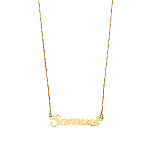 COLAR DE NOME PERSONALIZADO FONTE 03 - comprar online