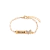 PULSEIRA INFANTIL BORBOLETA COM PÉROLAS