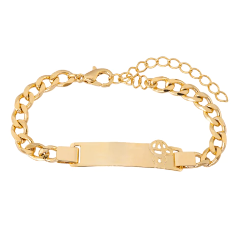 PULSEIRA INFANTIL CORRENTE GROUMET GROSSA MENIN@ VAZAD@ - comprar online