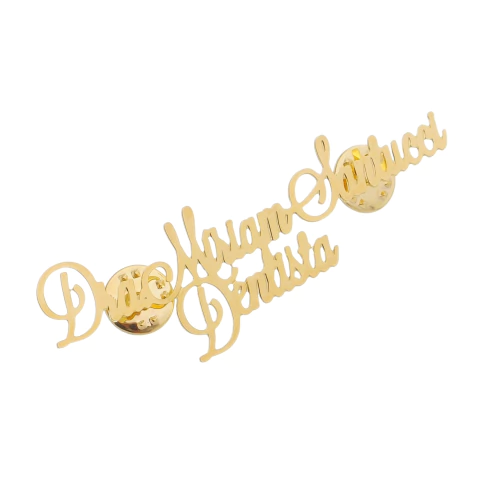 BROCHE NOME COM A PROFISSÃO - comprar online