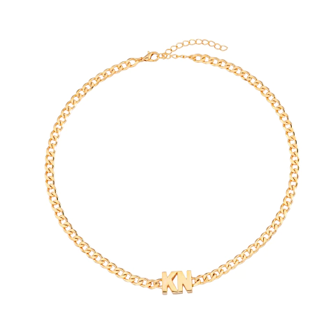 CHOKER MINI MONOGRAMA ATÉ 3 LETRAS ALTA FUSÃO - comprar online