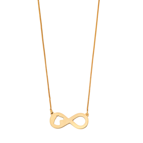 PINGENTE INFINITO CAVALO VAZADO