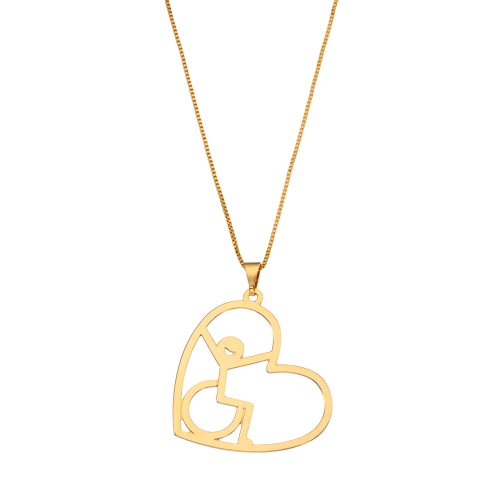 COLAR CORAÇÃO COM CADEIRANTE DENTRO