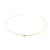 Chocker aro chapa redonda personalizada