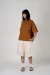 Imagem do boxy tee rust brown signature