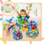Brinquedo Educativo De Construção De Ventosas 25 Peças