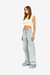 Calça Wide Leg Dani Bolso Bordado - DANILIMA