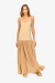 Vestido Longo com transparência