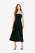 Vestido Tricot Rayon Plissado