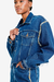 Jaqueta Jeans Bordado