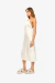 Vestido Midi Acetinado Amarração na internet