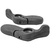 Bar End Chifre Bike Absolute Ergonomic 126mm - Preto Confort - RTM BIKES