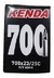 Camara De Ar Speed Kenda 700x23/25 Bico Longo 48mm 4 Unidade - RTM BIKES