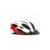 Capacete Absolute Nero Branco/Vermelho Mtb Speed Com Pisca Led