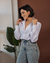 CALÇA WIDE LEG JEANS CLARO - comprar online