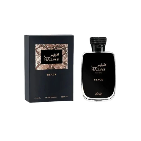 HAWAS BLACK EAU DE PARFUM RASASI - 100ML