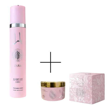 COMBO YARA - BODY SPLASH 300ML + PASTA 200G