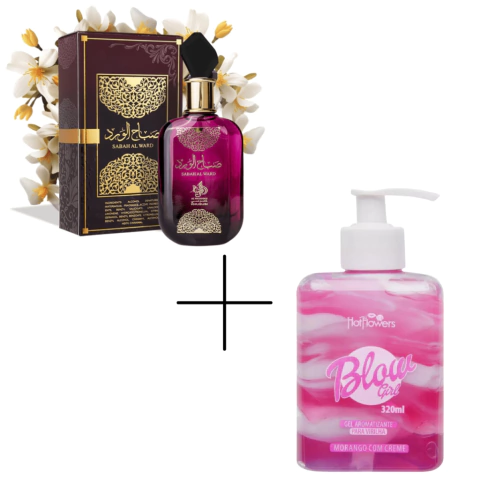 COMBO FATAL FEMININO - SABAH AL WARD 100ML LACRADO + CREME INTIMO E CORPORAL BEIJAVEL BLOW GIRL 320ML