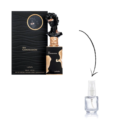 HIS CONFESSION LATAFFA - FRACIONADO DE 5 OU 10ML