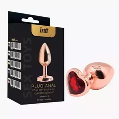 PLUG ANAL AÇO GRANDE ROSE INTT