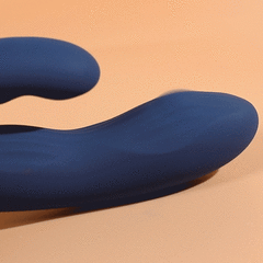 VIBRADOR PONTO G E CLITÓRIS AYLIN DARK SVAKOM