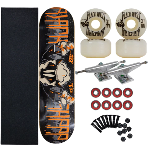 Skate Montado Black Sheep Profissional Graffiti - comprar online