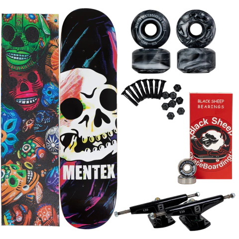 Skate Completo Mentex Maple 8.0 Profissional