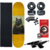 Skate Completo Miss Black Maple 8.0 Profissional