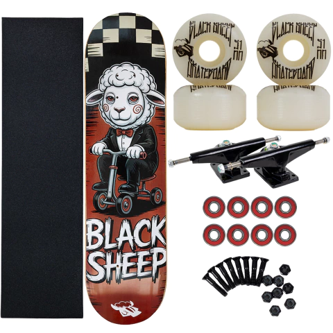 SKATE MONTADO BLACK SHEEP PROFISSIONAL - comprar online