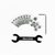 Parafuso de Base Black Sheep Importado 10 mm Silver C/Chave - comprar online