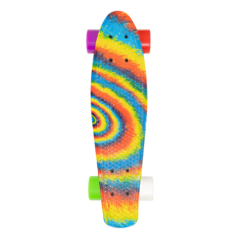 Skate Mini Cruiser Importado Tie Dye