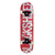 Skate Montado Black Sheep Iniciante spray red