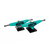 Truck Brutus Green 139mm Semi Profissional