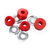 Amortecedor Cylinder Cushions Soft 88a Vermelho Independent na internet