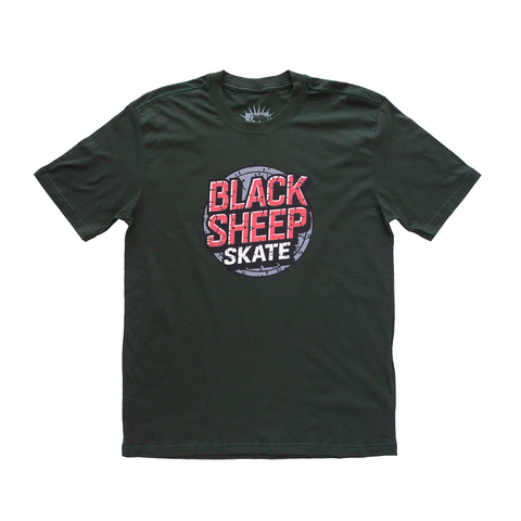 Camiseta Black Sheep Cracked Green - comprar online