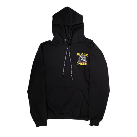 Moletom Black Sheep Skeleton Preto - comprar online