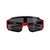 Óculos de Sol Black Sheep Bolt Vermelho c/ Preto (Unissex) - comprar online