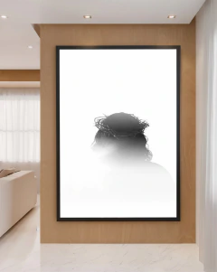 Quadro Decorativo Dor em Branco