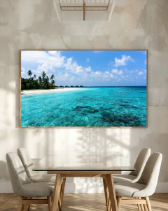 Quadro Decorativo Paraíso Cristalino
