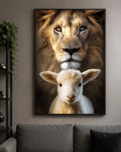 Quadro Decorativo Protecão Sagrada