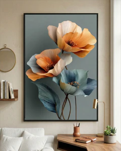 Quadro Decorativo Jardim Sereno