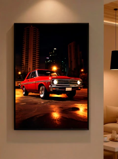 Quadro Decorativo Corrida Noturna