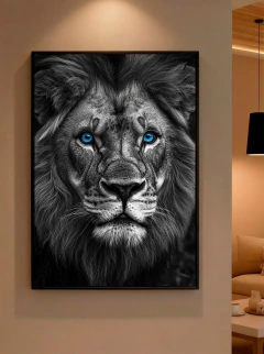 Quadro Decorativo Olhos Azul