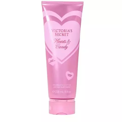 Hidratante corporal hearts & candy victoria's secret 236 ml
