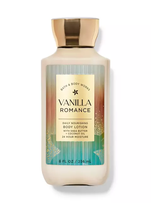 Body lotion vanilla romance bbw