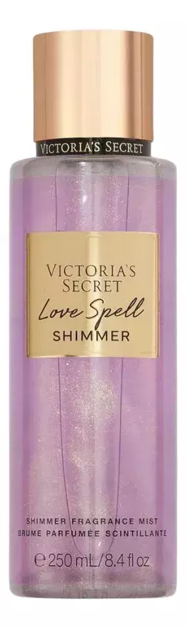Body splash love spell shimmer victoria's secret 250 ml