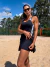 Compre junto Saia Shorts Belize + Regata Basic com Preto - loja online