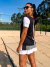 Camiseta Skinfit Preta e Branca - The Fit Company