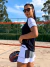 Camiseta Skinfit Preta e Branca - comprar online