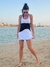 Falda Shorts Dubai Total White - tienda online